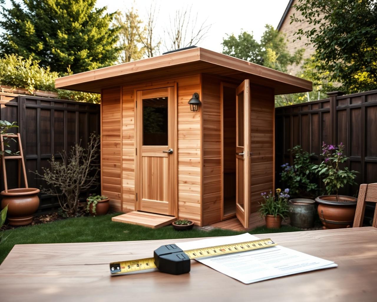 Sauna Planning & Permissions
